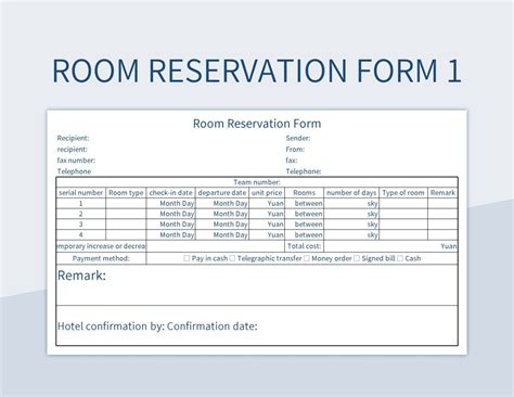 example of reservation form|43+ Free Online Reservation Form Templates .